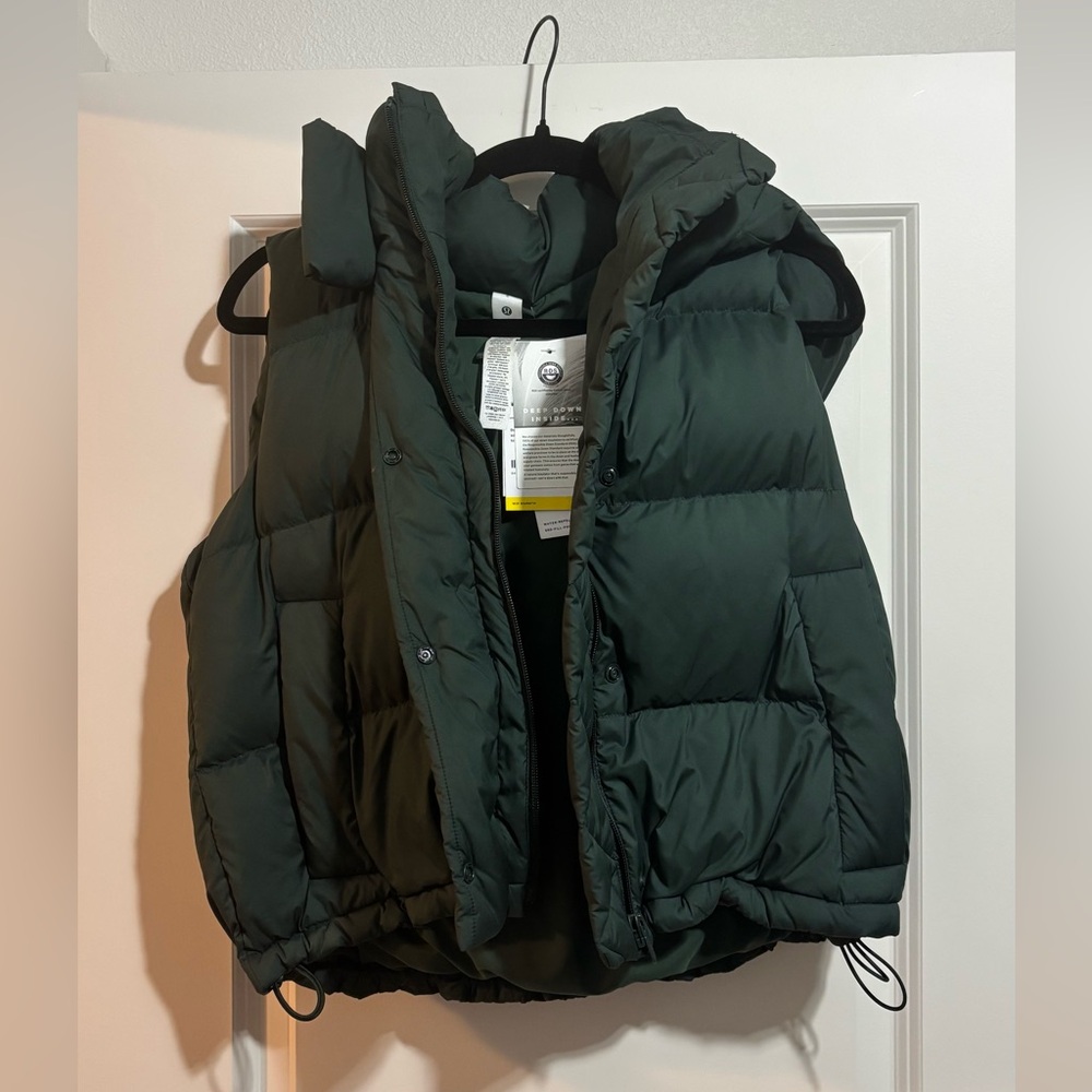 Wunder Puff 600-Down-Fill Cropped Vest